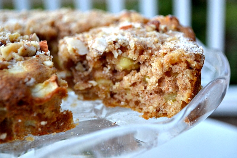 Low Fat Apple Cake | The Realistic Nutritionist