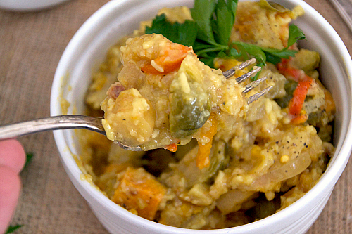 Vegetarian coconut curry