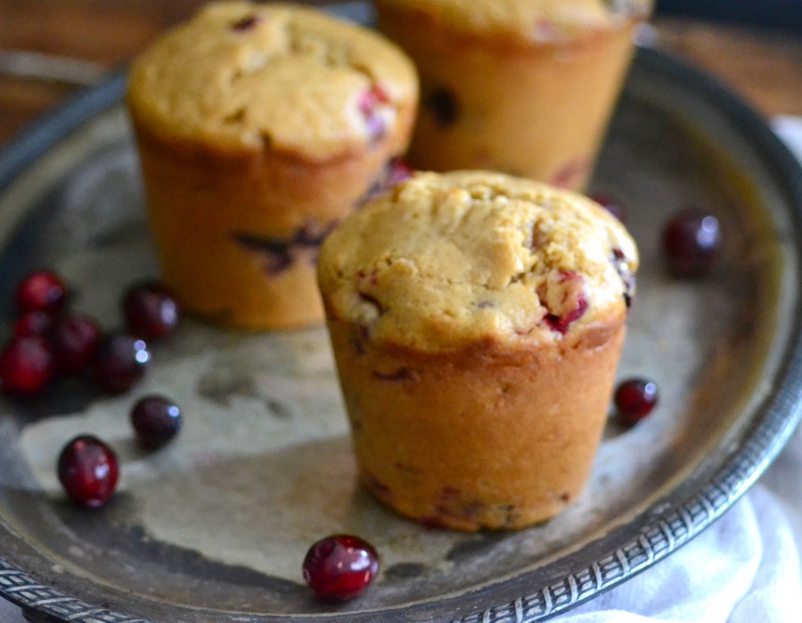Jumbo Cranberry & Blackberry Muffins The Realistic Nutritionist