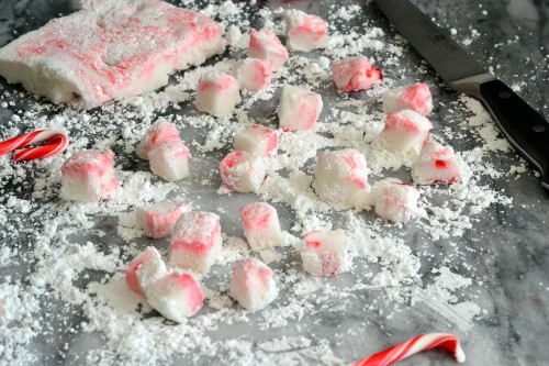 Homemade marshmallows