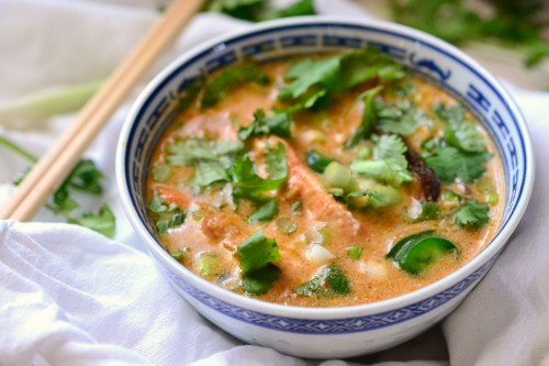 Spicy creamy thai curry