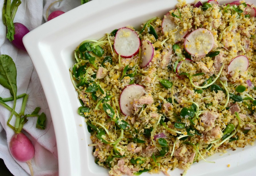 Tuna Couscous Salad The Realistic Nutritionist