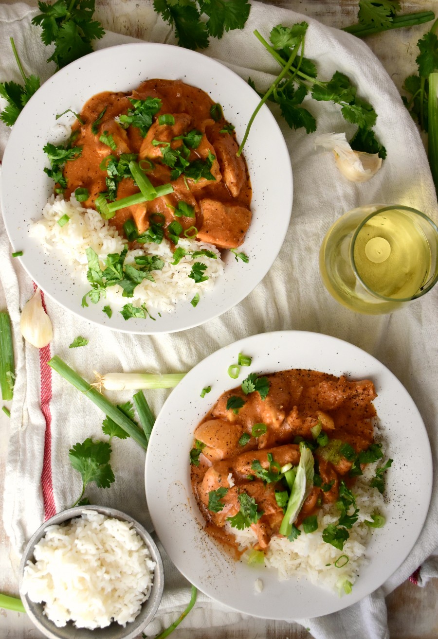 Crock Pot Butter Chicken | The Realistic Nutritionist