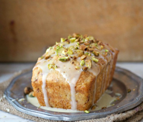 easy pistachio loaf