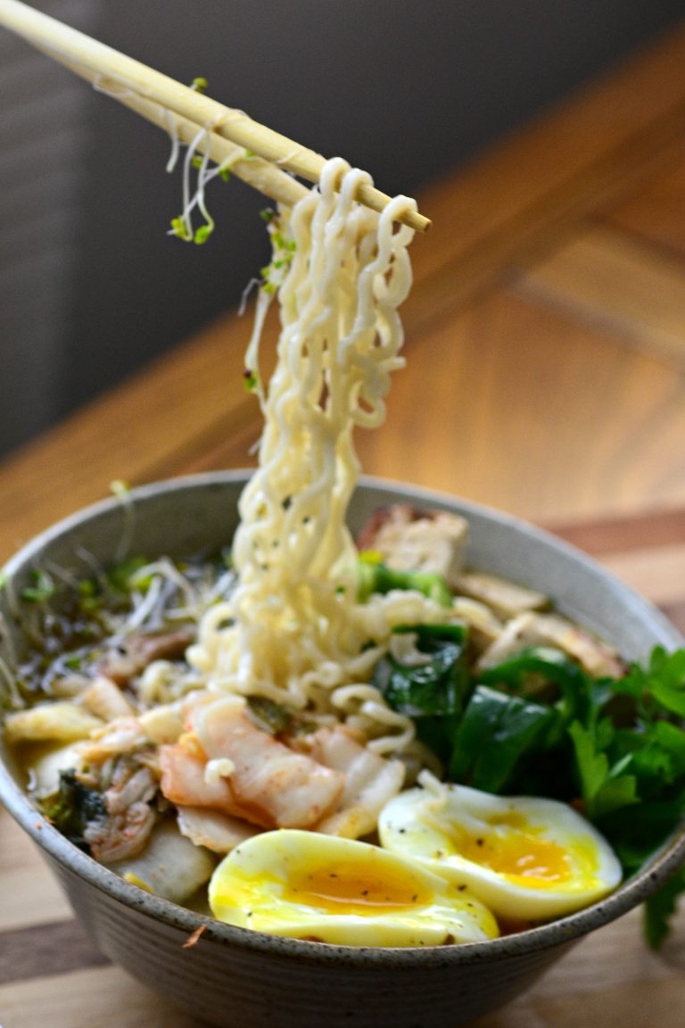 Easy Tofu Ramen The Realistic Nutritionist