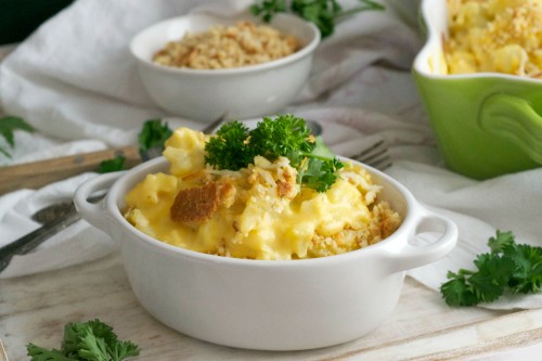 Cauliflower Mac N' Cheese | The Realistic Nutritionist
