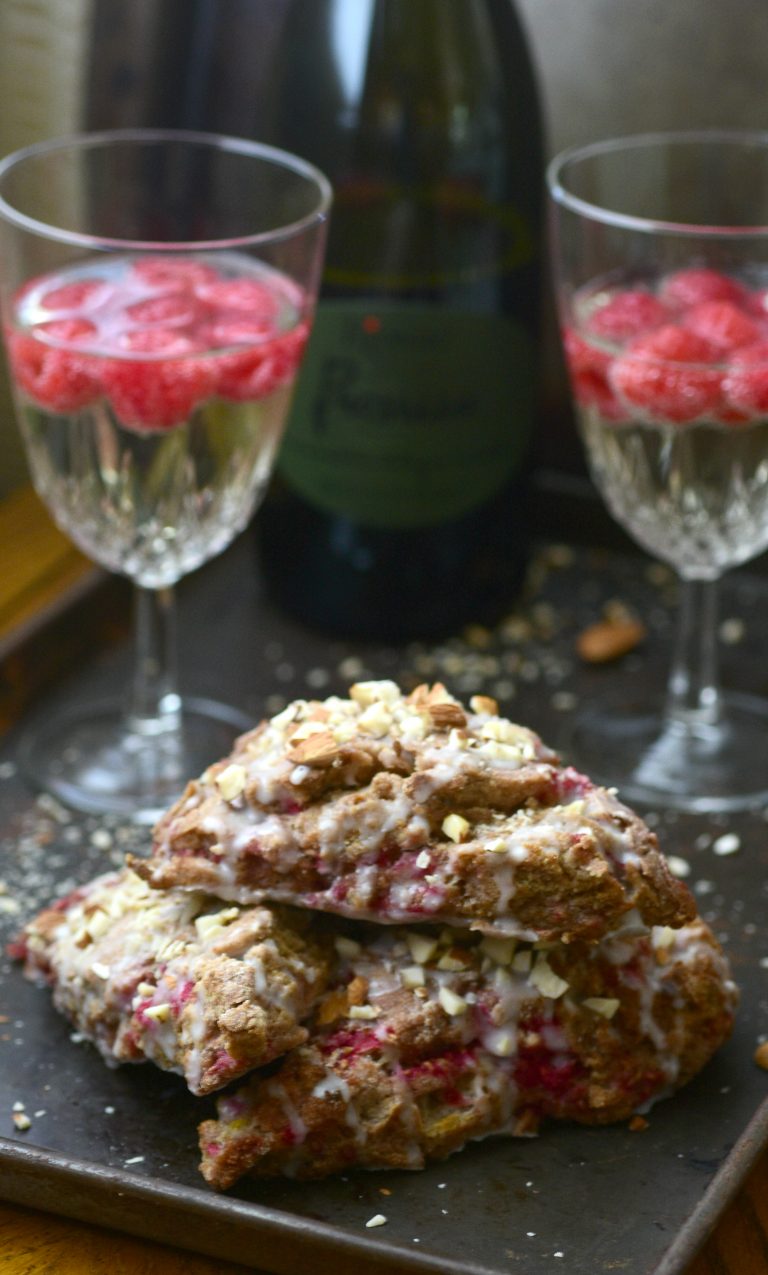 Whole Wheat Raspberry Lemon Scones The Realistic Nutritionist